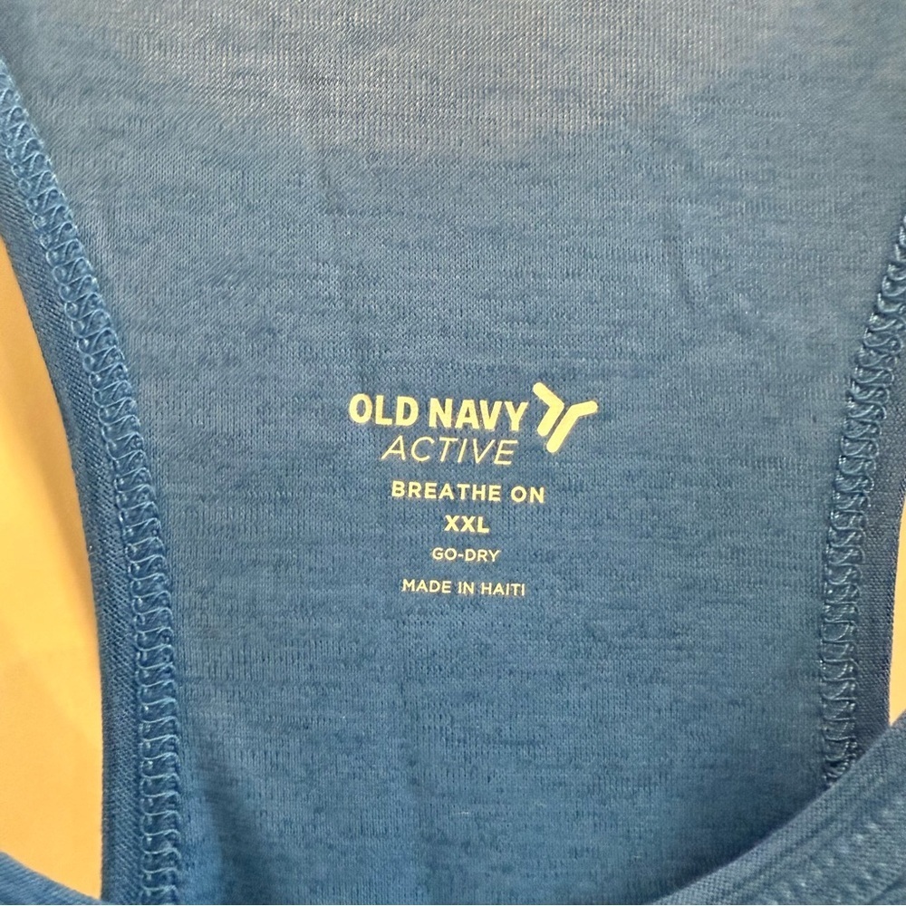 Old Navy Vibrant Blue Women's Tank Top - Picture 3 of 7